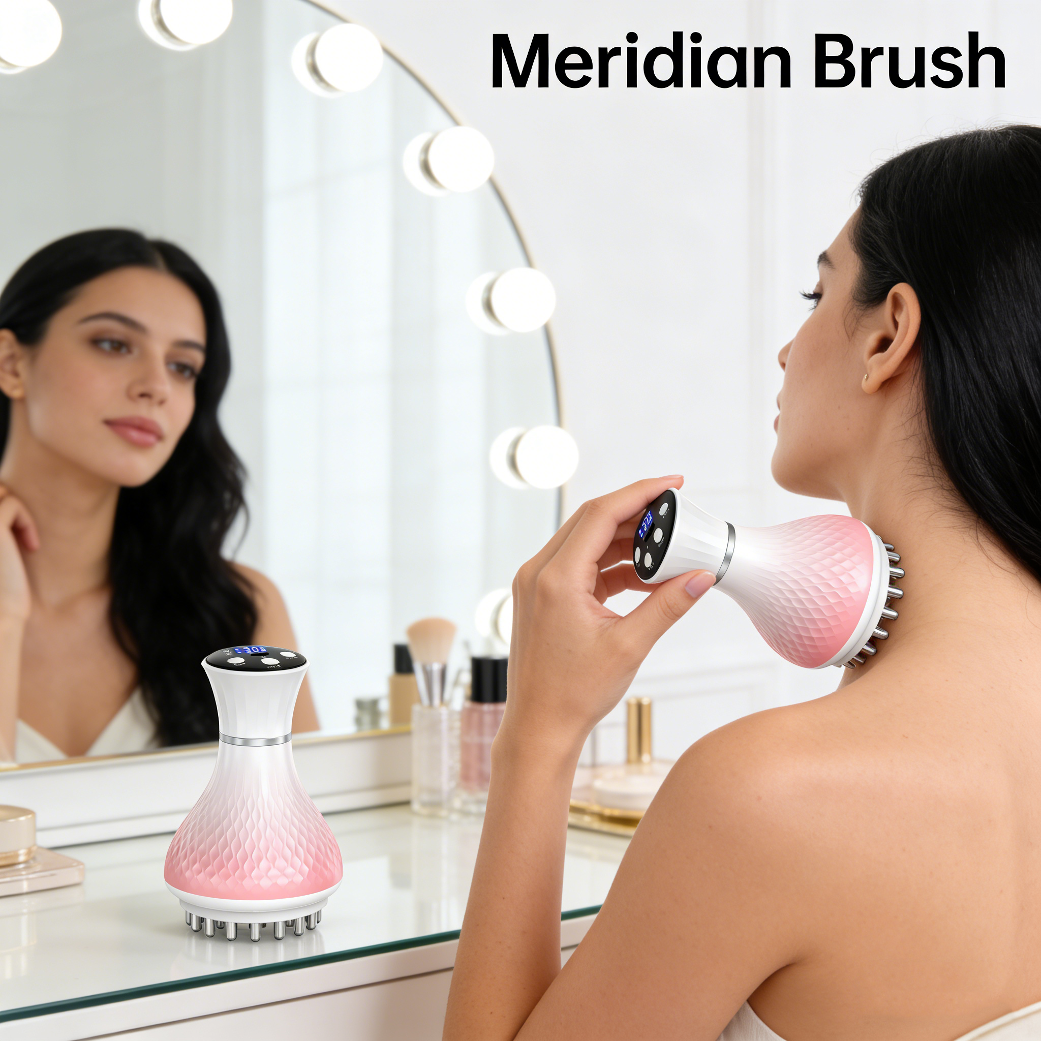 New Gradient Color Meridian Therapy Device Launched: Blending Traditional Wellness with Modern Aesthetics