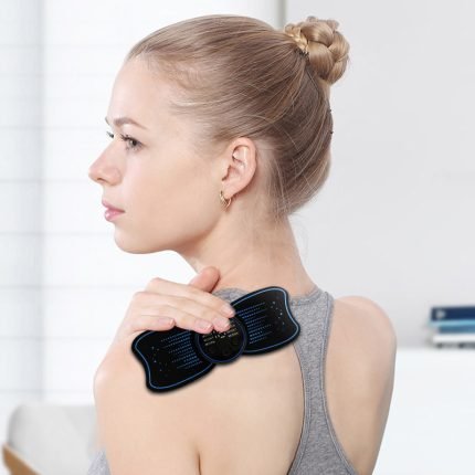 Neck Massage Patch Portable Neck Massager Smart Mini Muscle Pulse Cervical Massage Stickers Meridian Muscle Relief Pain