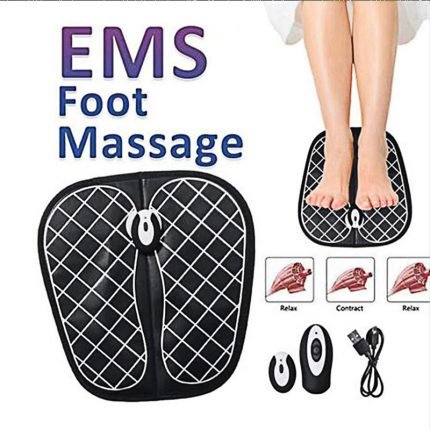 EMS Foot Massager Electric Intelligent Muscle Stimulation Foot Vibrator Wireless Foot Massager