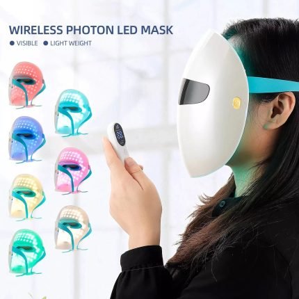 Best Hot Sale 7 Color Silicone Led Beauty Facial Therapy Masks Professional beauty care device led facial multi-function skin mask