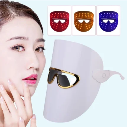 Bigsmile beauty personal care Home Use Mask Led Therapy Light Facial Shield Skin Machine Glowing Firming Photon led face mask