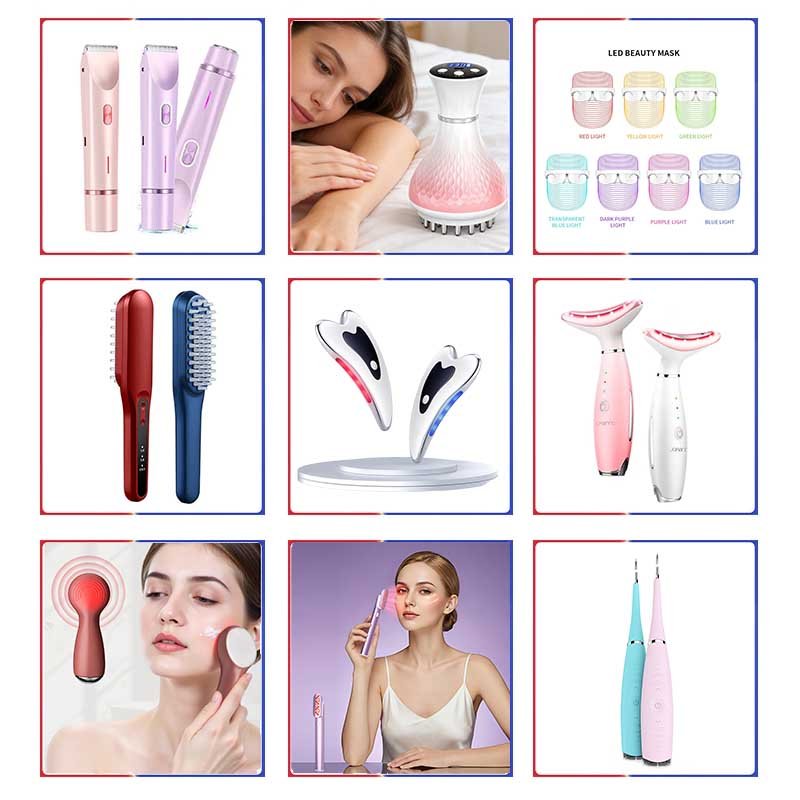 Facial care and beauty devices product series